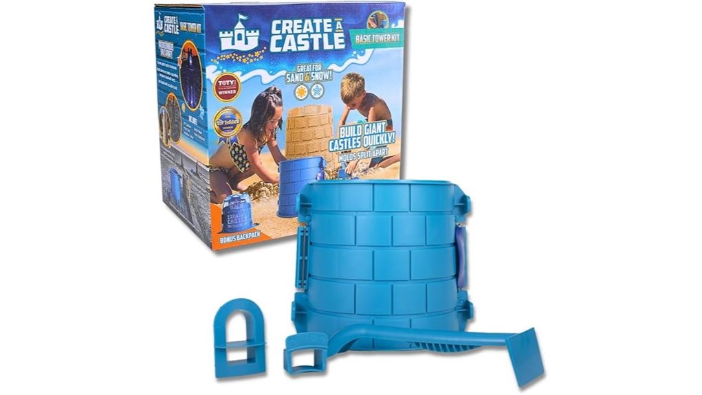 four piece sandcastle beach kit