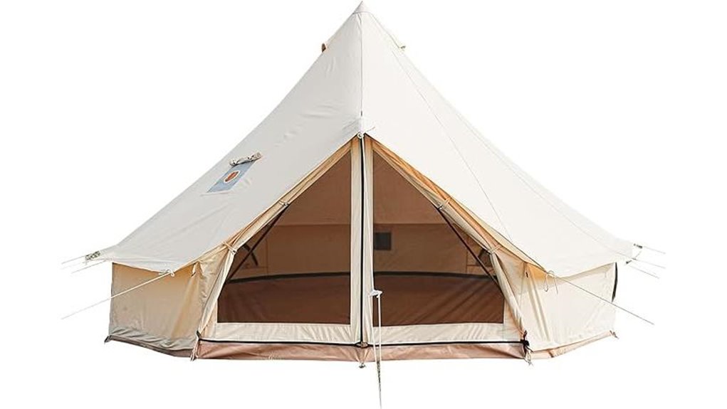 four season cotton canvas yurt