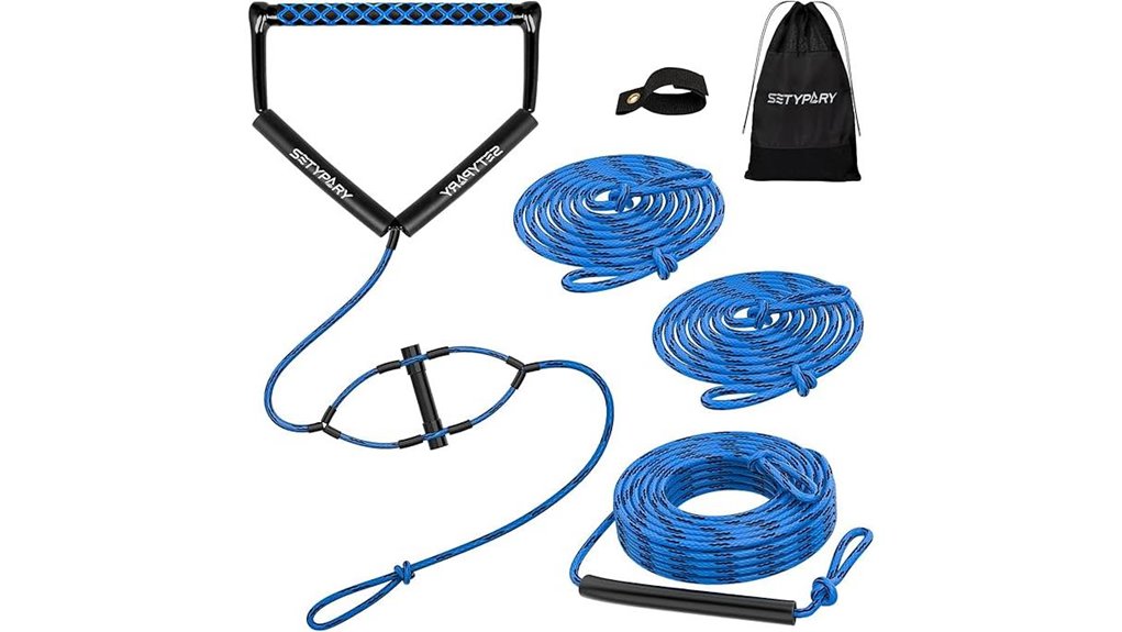 four section 75 foot rope handle