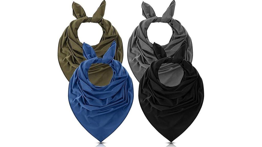 four set cooling bandanas