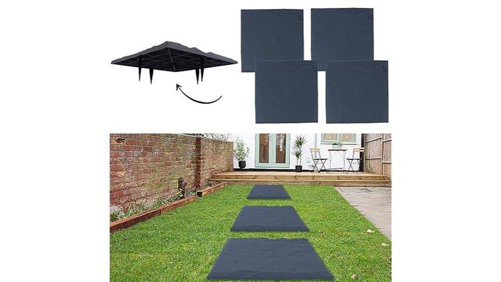 four stone outdoor steps