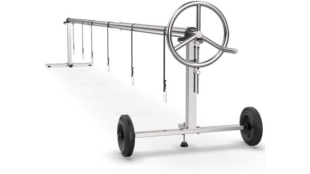 fourteen foot stainless solar reel