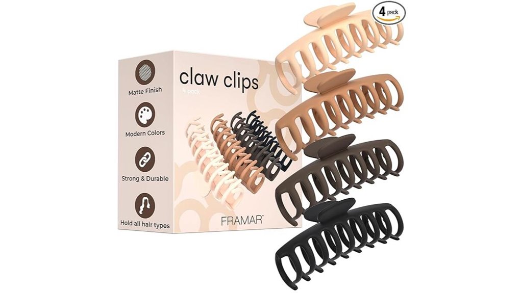 framar matte large clips