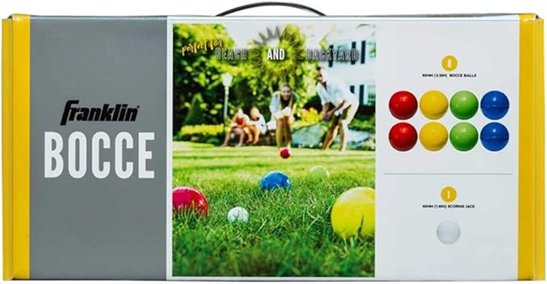 franklin 8 ball weatherproof bocce