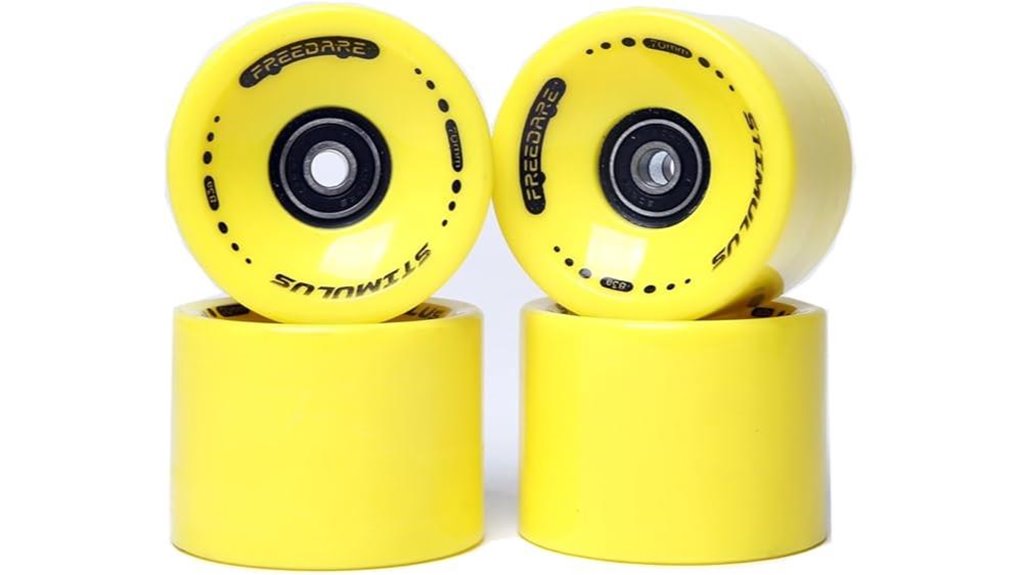 freedare 70mm abec 7 wheels