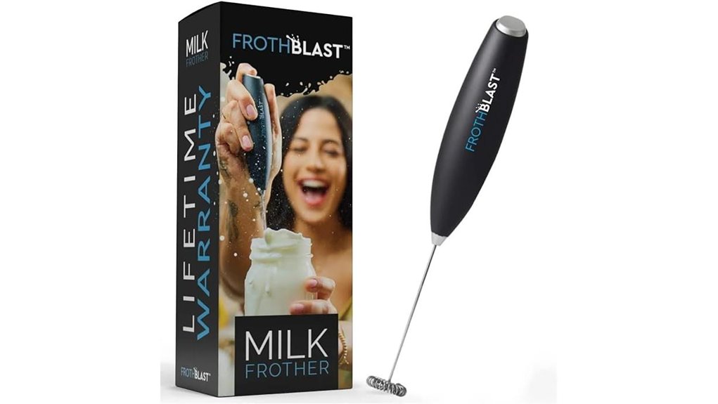 frothblast handheld milk frother