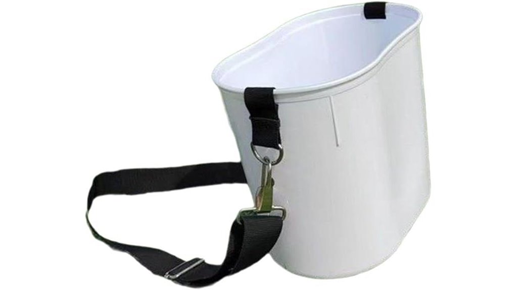 fruit bucket adjustable strap