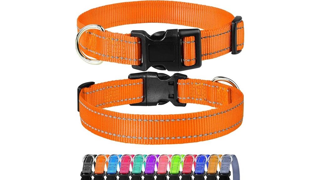 funtags orange collar 16 24