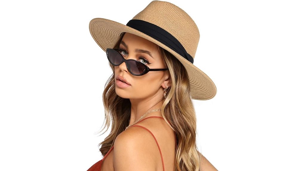 furtalk wide brim straw hat