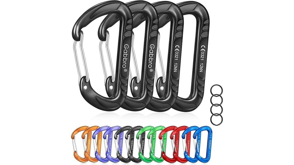 gabbro 12kn heavy duty carabiner