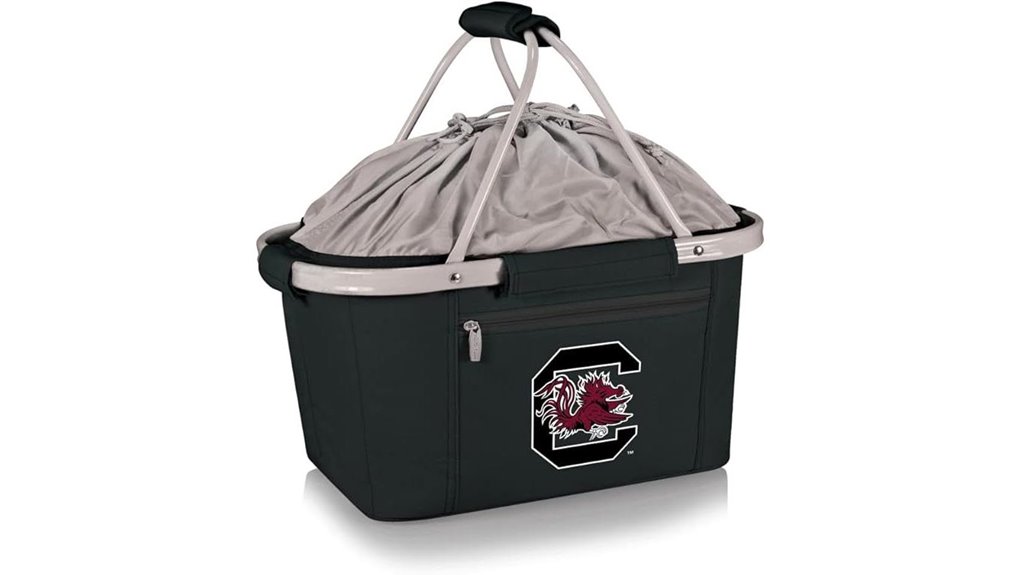 gamecocks insulated collapsible basket