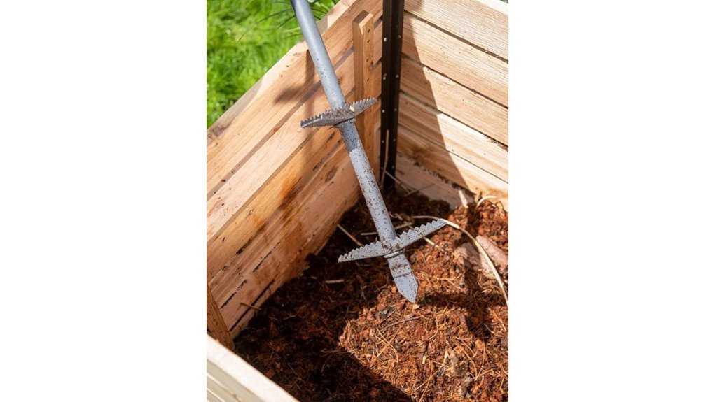 gardener s dual compost aerator