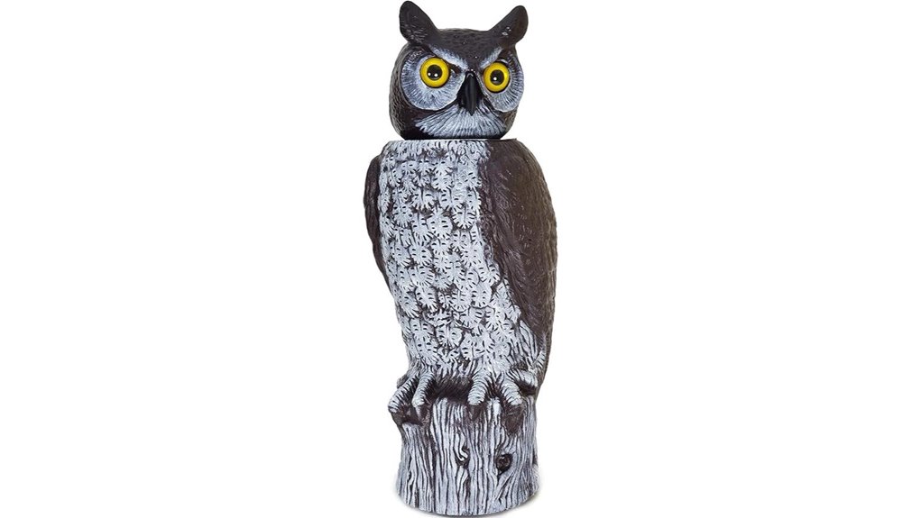 gardener s rotating owl decoy