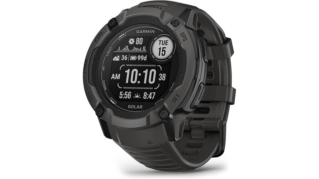 garmin solar rugged smartwatch