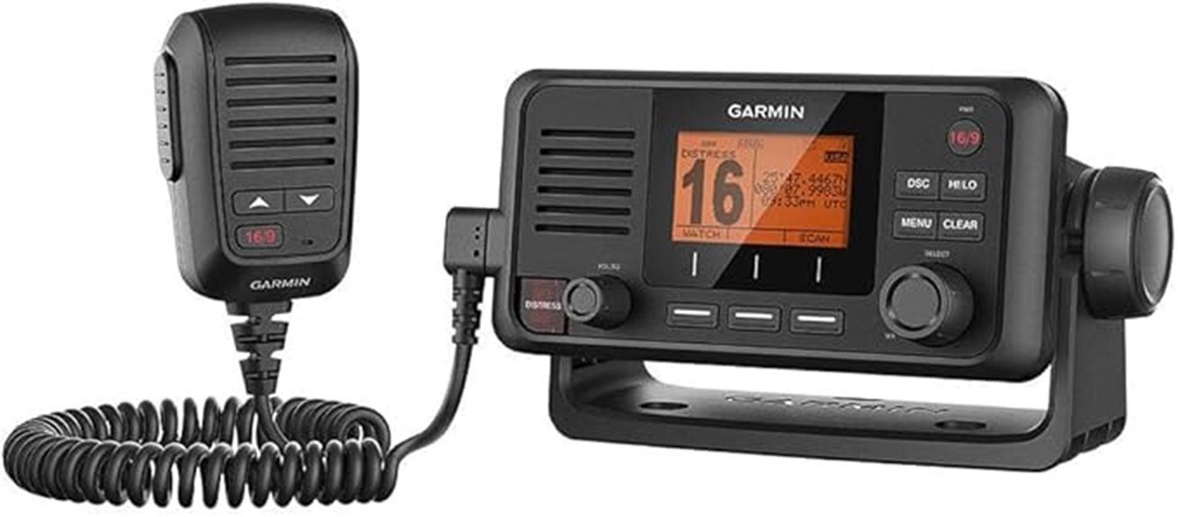 garmin vhf marine radio