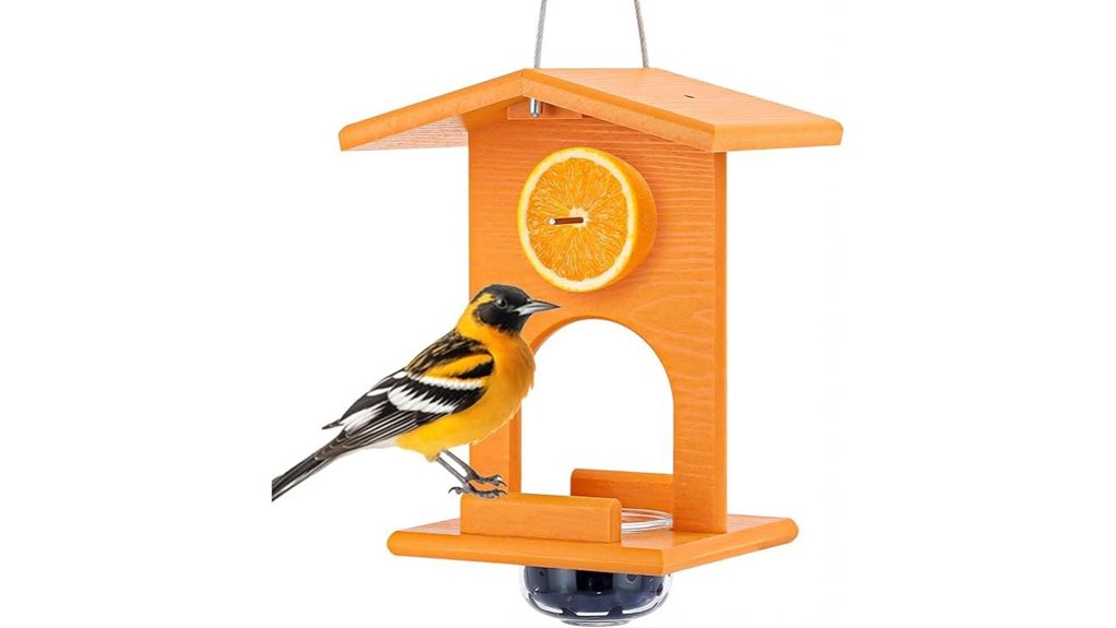 gbekery oriole glass feeder