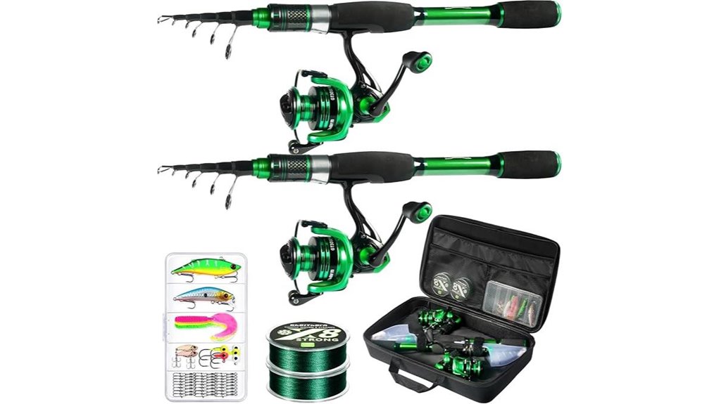 ghosthorn graphite rod combo