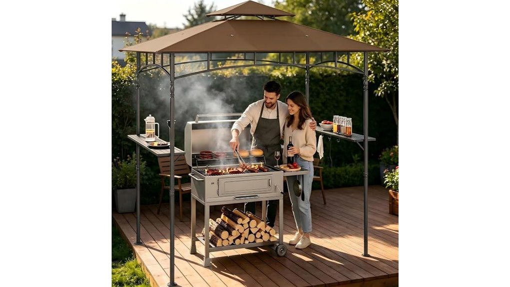 gizoon 8x5 grill gazebo