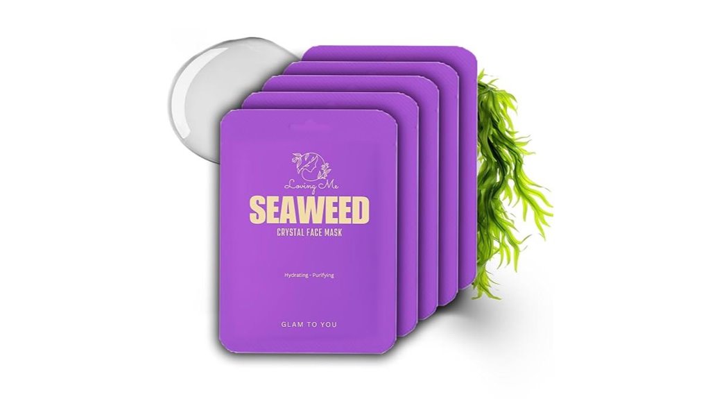 glam collagen seaweed mask