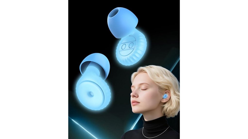 glowing 25db high fidelity earplugs
