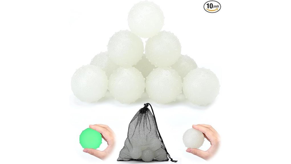 glowing dog balls 10pcs