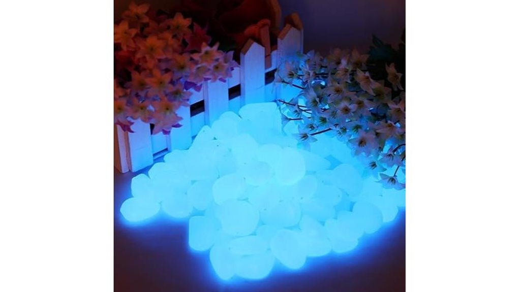 glowing stones brighten gardens