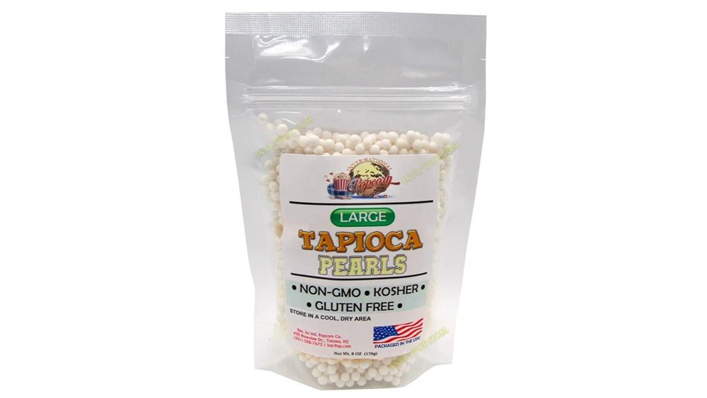 gluten free vegan tapioca pearls
