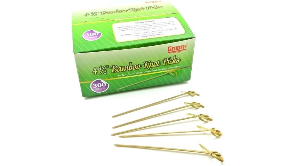 gmark 300 count bamboo skewers