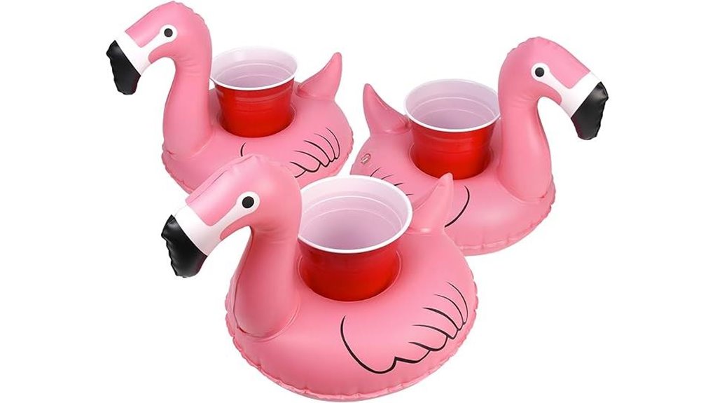 gofloats inflatable 3 pack drinkholders