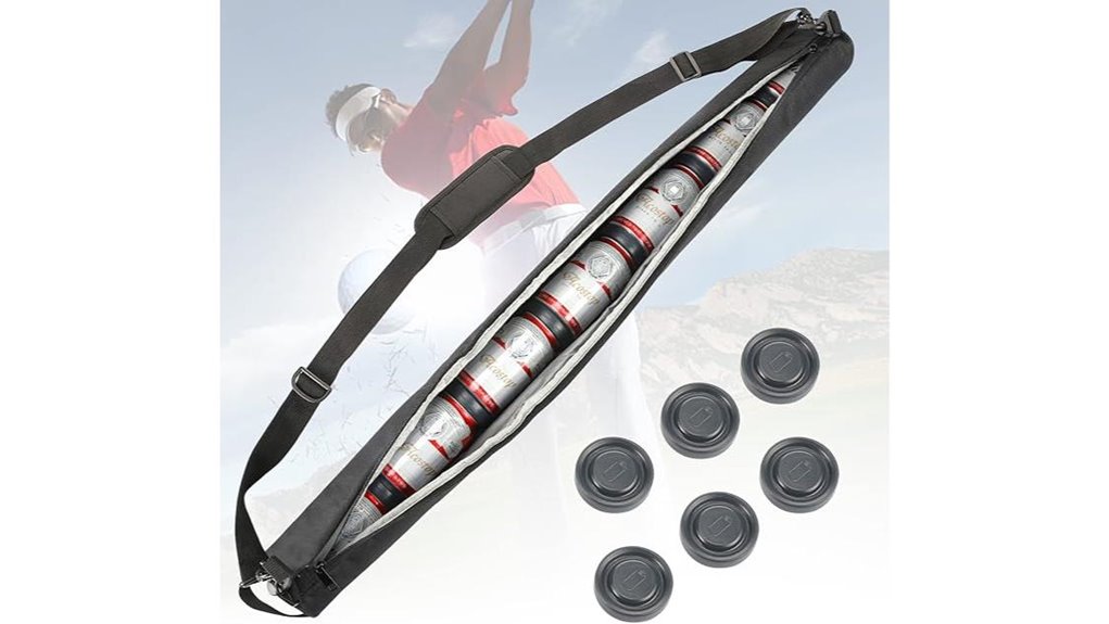 golf beer cooler sleeve