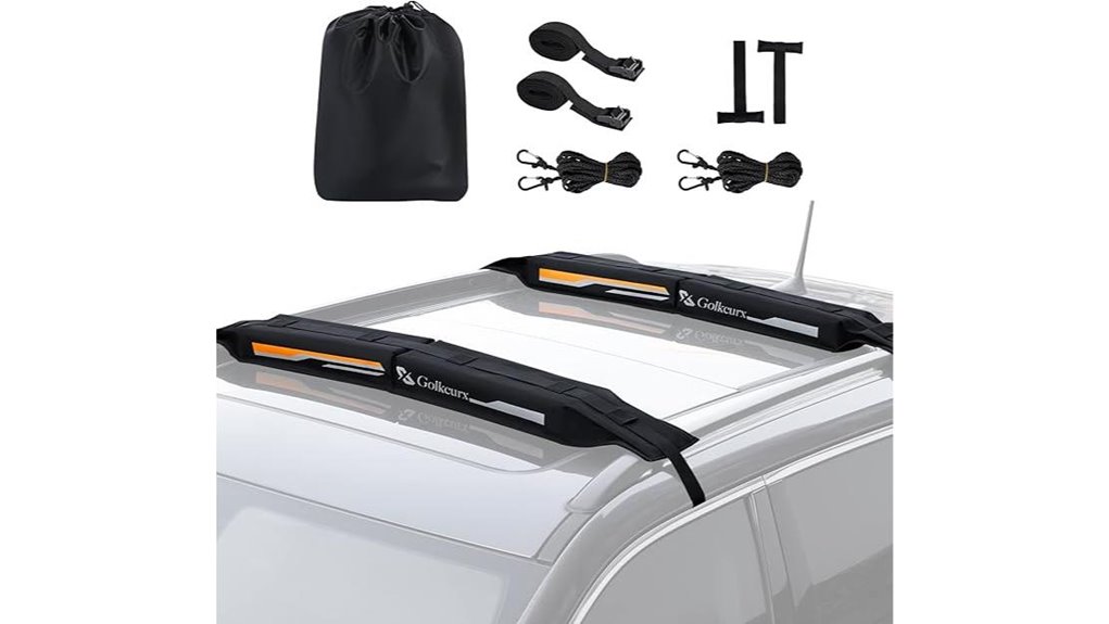 golkcurx black roof pads