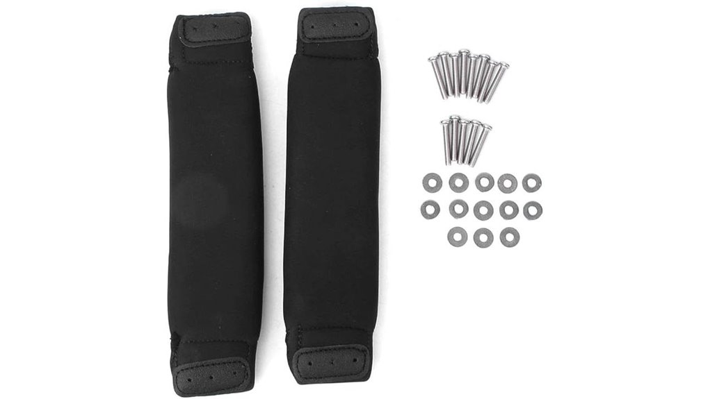 gonetre black kiteboard straps