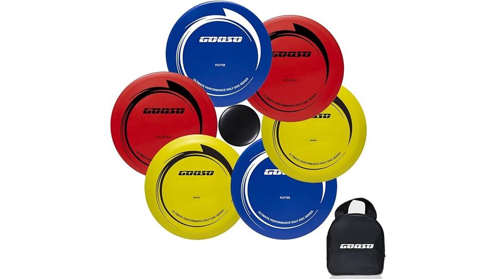 gooso disc golf 6 pack