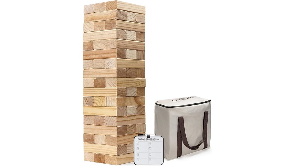 gosports giant wooden stacking