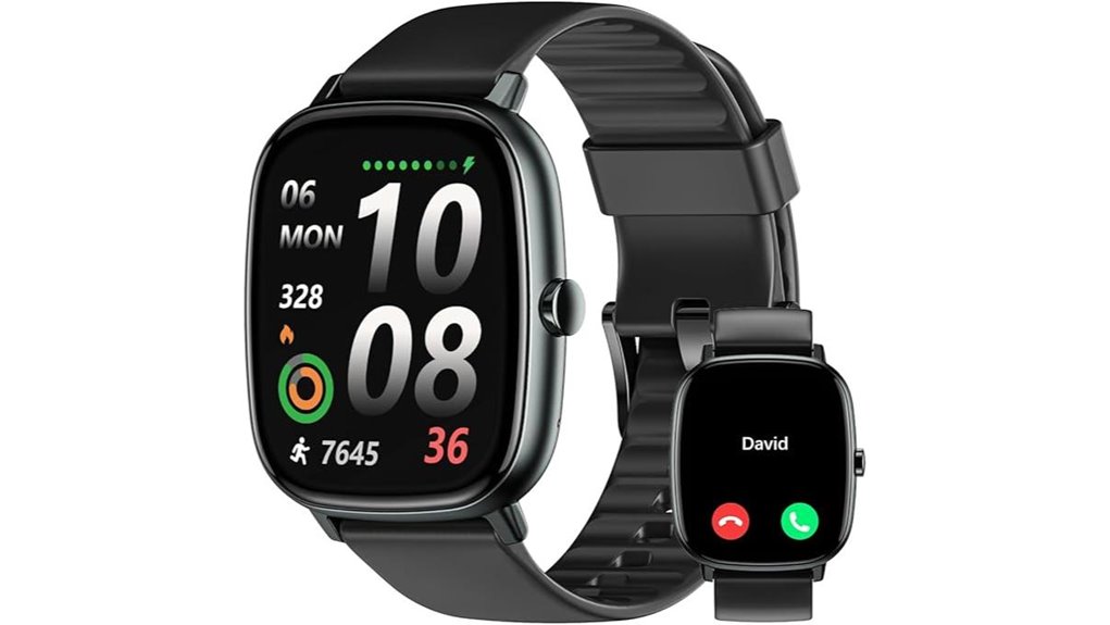gps smartwatch heart rate waterproof