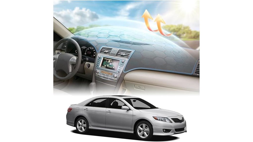 gray camry dash cover