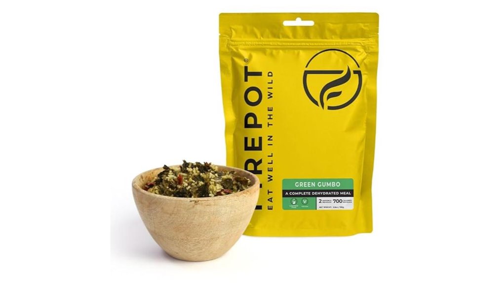 green gumbo dehydrated meals