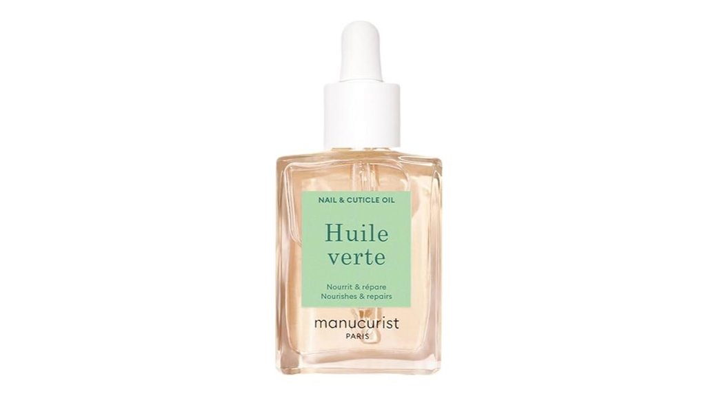 green nail cuticle oil