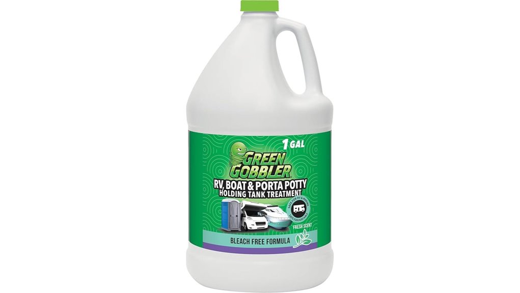 green portable 1 gallon potty