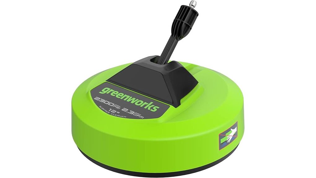 greenworks 12 inch surface cleaner