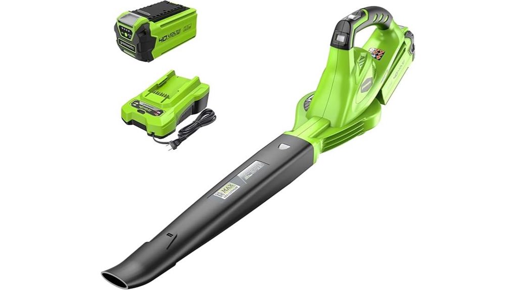 greenworks 40v leaf blower