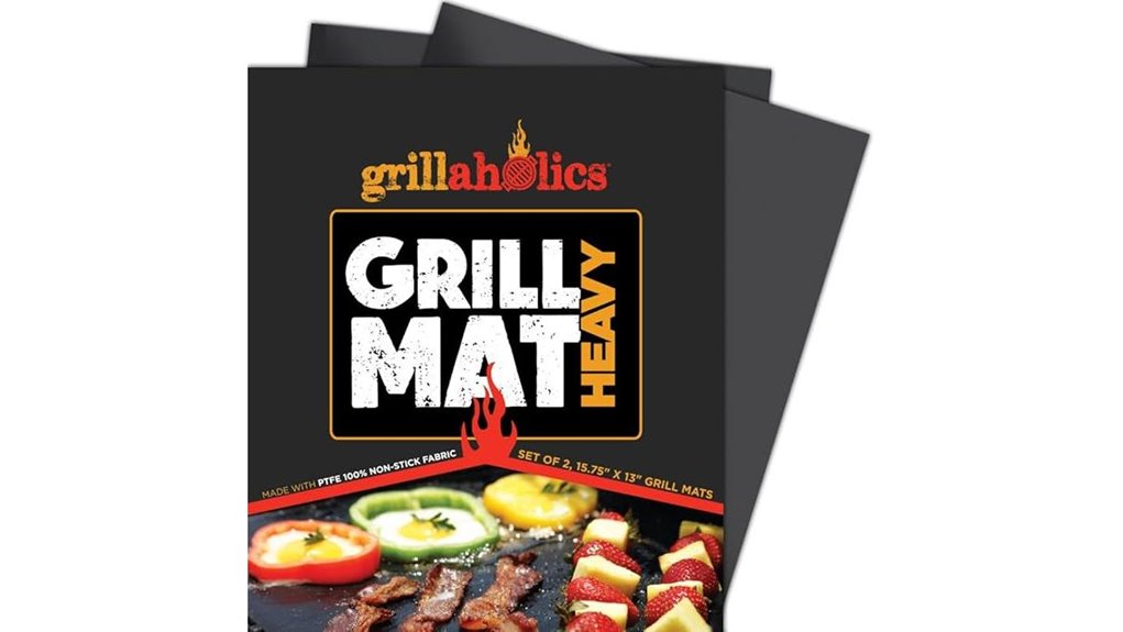 grillaholics heavy bbq mats