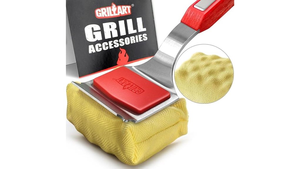 grillart bristle free bbq scraper