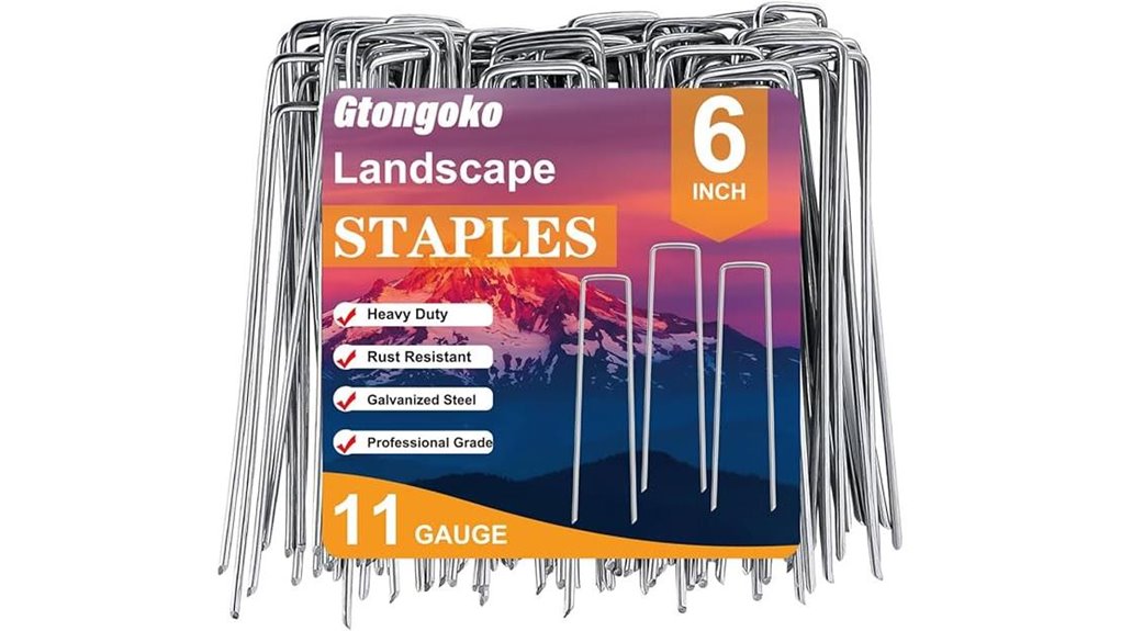 gtongoko 6 inch 11gauge staples