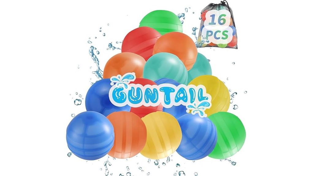 guntail 16 piece reusable kids