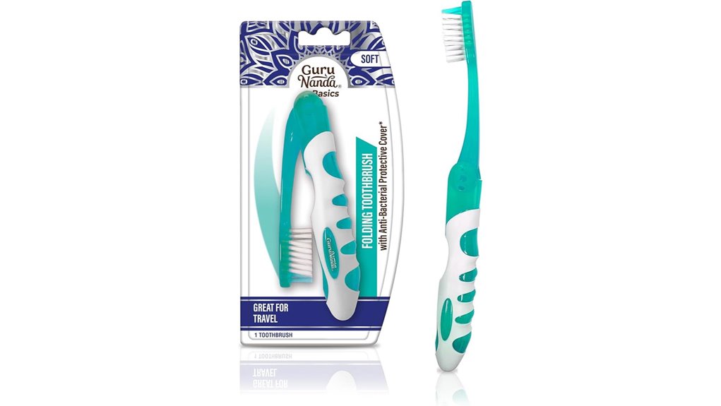 gurunanda foldable toothbrush cover