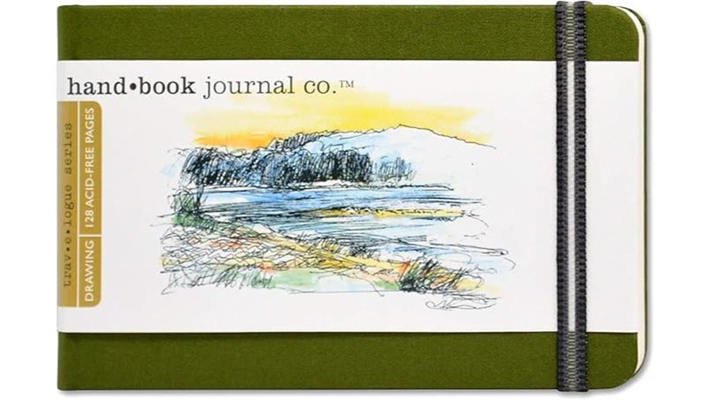 handbook cadmium green notebook