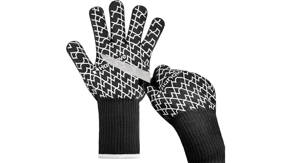 handlove heat resistant bbq gloves