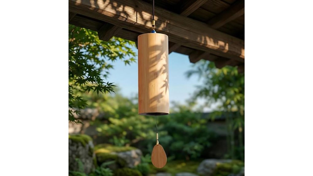 handmade bamboo 432hz windchime