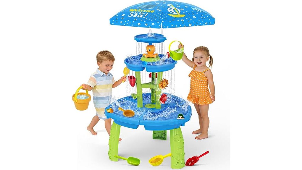 handwell 3 tier water table